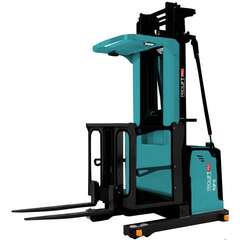 PROLIFT PRO RGP 1060 1 т 6 м Подборщик заказов с подъемом кабины оператора, Грузоподъемность: 1 тонна (1000 кг), Высота подъема, м.: 6 м, Высота подъема вил, м.: 6 м, Тип батареи: Кислотная, обслуживаемая