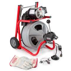 RIDGID K-400 с С-32IW 10 мм Х 23 м  Машина барабанного типа 27028