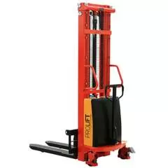 PROLIFT SPN 1035 1 т 3,5 м Штабелер ручной с электроподъемом и раздвижными вилами, Грузоподъемность: 1 тонна (1000 кг), Высота подъема вил, м.: 3.5 м купить по выгодной цене 100kwatt.ru