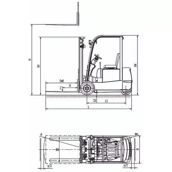 OXLIFT MPX 1535 3,5 м 1500 кг Мини электропогрузчик в Уфе, Грузоподъемность: 1.5 тонны (1500 кг), Высота подъема вил, м.: 3.5 м, Тип батареи: Кислотная, обслуживаемая купить по выгодной цене 100kwatt.ru