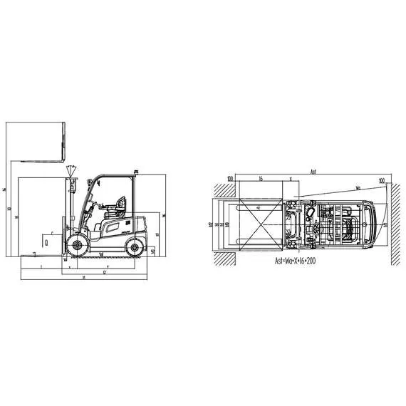 XILIN FB25R Li-ion 2500 кг 3 м Погрузчик электрический четырехопорный арт. FB25R 3 м в Уфе, Грузоподъемность: 2.5 тонны (2500 кг), Высота подъема вил, м.: 3 м, Тип батареи: Li-ion, литий-ионная купить по выгодной цене 100kwatt.ru