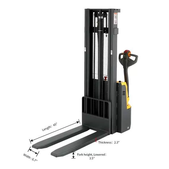 XILIN CDD15R-E Li-ion 1,5 т, 3,5 м Штабелер электрический самоходный в Уфе, Грузоподъемность: 1.5 тонны (1500 кг), Высота подъема вил, м.: 3.5 м, Тип батареи: Li-ion, литий-ионная купить по выгодной цене 100kwatt.ru