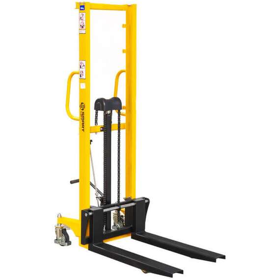 SMARTLIFT SDA 0516 500 кг 1,6 м Штабелер с раздвижными вилами 210-620 мм в Уфе купить по выгодной цене 100kwatt.ru