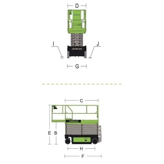 ZOOMLION ZS0808DC 230 кг 8 м Подъемник ножничный аккумуляторный в Уфе, Грузоподъемность: 230 кг, Высота подъема, м.: 8 м, Тип питания: аккумуляторные (DC), Напряжение: 12 В, Тип батареи: Кислотная, обслуживаемая купить по выгодной цене 100kwatt.ru