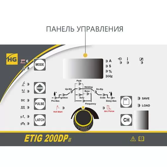 HUGONG ETIG 200DP III (cold tack) Аппарат аргонодуговой сварки в Уфе купить по выгодной цене 100kwatt.ru