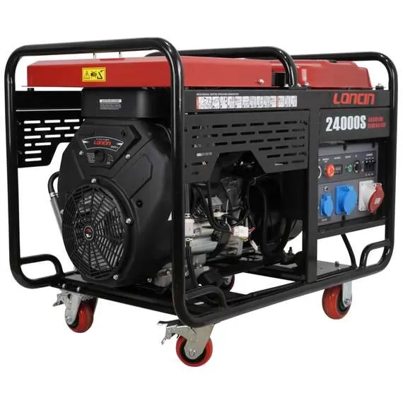 LONCIN LC24000S 18 кВт 220-380В Генератор бензиновый трёхфазный в Уфе купить по выгодной цене 100kwatt.ru