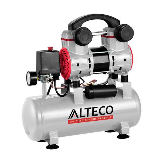 ALTECO ACO 9L Безмасляный компрессор купить по выгодной цене 100kwatt.ru