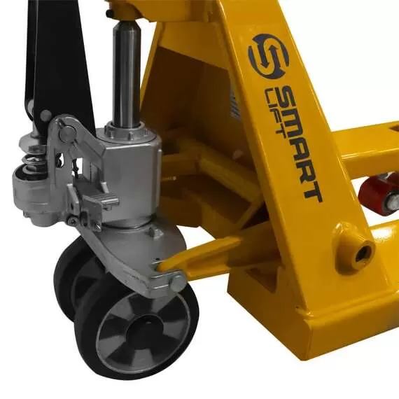 SMARTLIFT SD AC25 2500 кг Гидравлическая тележка, колёса резина в Уфе, Грузоподъемность: 2.5 тонны (2500 кг), Материал покрытия колес: с резиновыми колесами купить по выгодной цене 100kwatt.ru