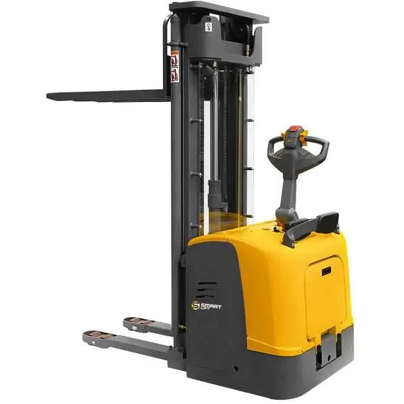 SMARTLIFT CDDK15-III 1500 кг 5,6 м 240 Ач Штабелер электрический самоходный с площадкой в Уфе купить по выгодной цене 100kwatt.ru