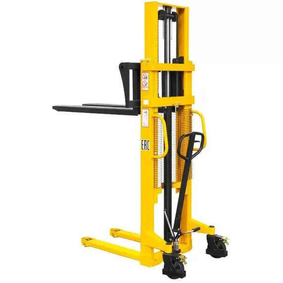 SMARTLIFT SDA 1525 1,5 т 2,5 м Ручной штабелер с раздвижными вилами 300-850 мм в Уфе купить по выгодной цене 100kwatt.ru