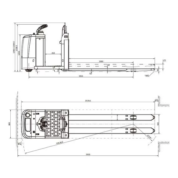 HANGCHA CJD25-AC2-L 2,5 т Подборщик заказов в Уфе, Грузоподъемность: 2.5 тонны (2500 кг), Высота подъема, м.: 125 мм, Длина вил: 1150 мм купить по выгодной цене 100kwatt.ru