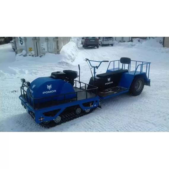 Pomor Х2 K18,5 Мотобуксировщик с реверс-редуктором в Уфе купить по выгодной цене 100kwatt.ru