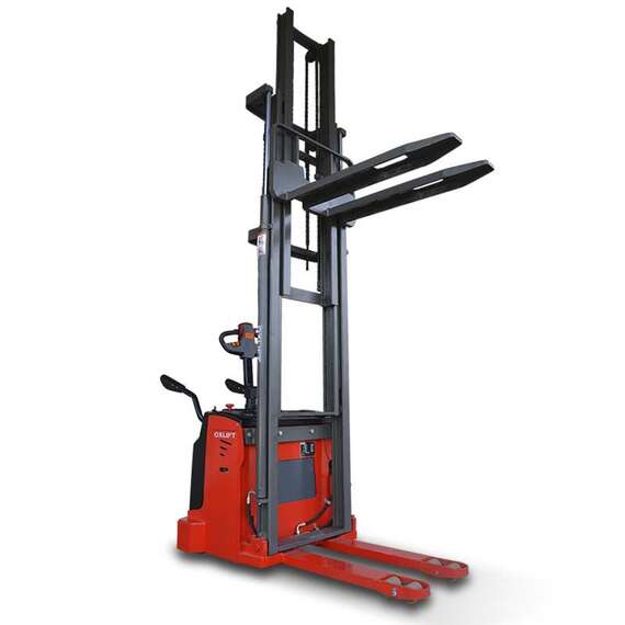 OXLIFT BX-3520 Самоходный штабелер с платформой для оператора 3.5 м 2000 кг в Уфе купить по выгодной цене 100kwatt.ru