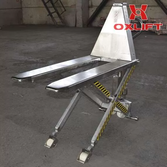 OXLIFT OXH-10Gal Ножничная тележка с гальваническим покрытием в Уфе купить по выгодной цене 100kwatt.ru