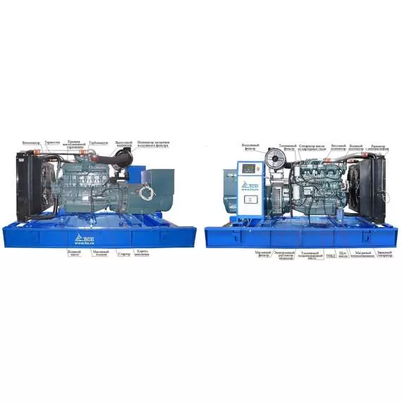 ТСС Prof DOOSAN TDO 330MC АД-240С-Т400-1РМ17 (Mecc Alte) Дизельный генератор в Уфе купить по выгодной цене 100kwatt.ru